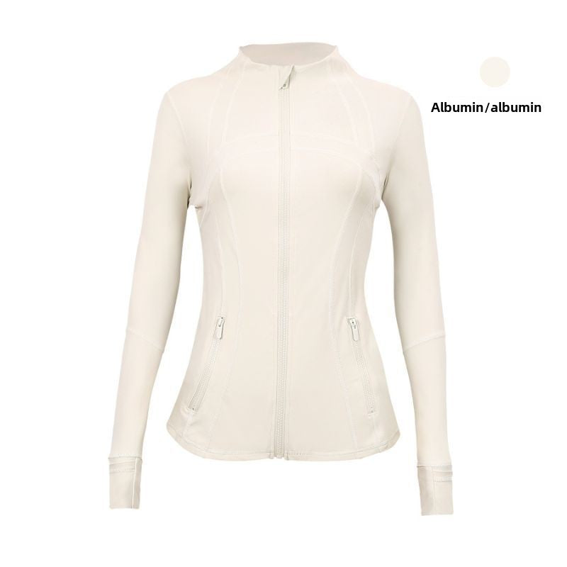 Womens Fitness Running Yoga Jacket
