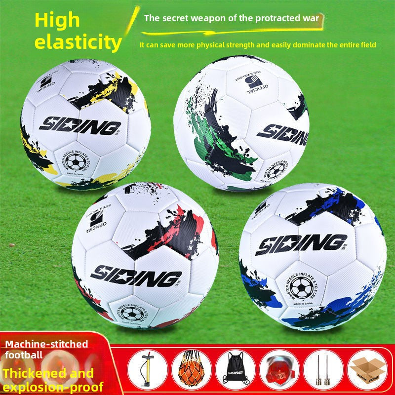 No 5 Machine Sewn Football for Youth Sports