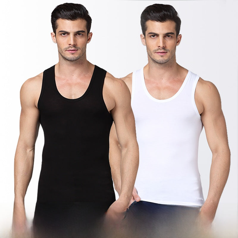 Mens Pure Cotton Fitness Tank Top