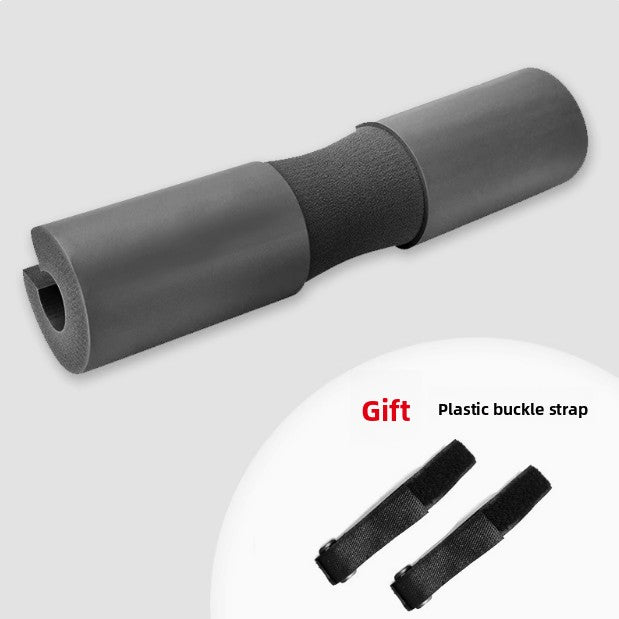 Barbell Bar Sponge Cover Shoulder Pad with Straps