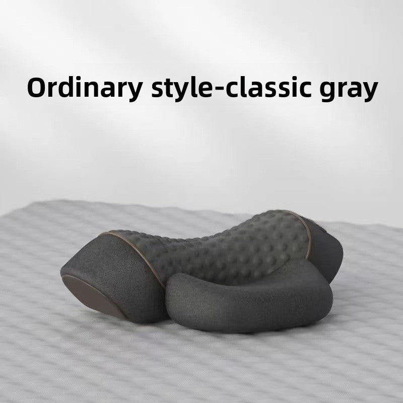 Ergonomic Massage Pillow with Heat Therapy