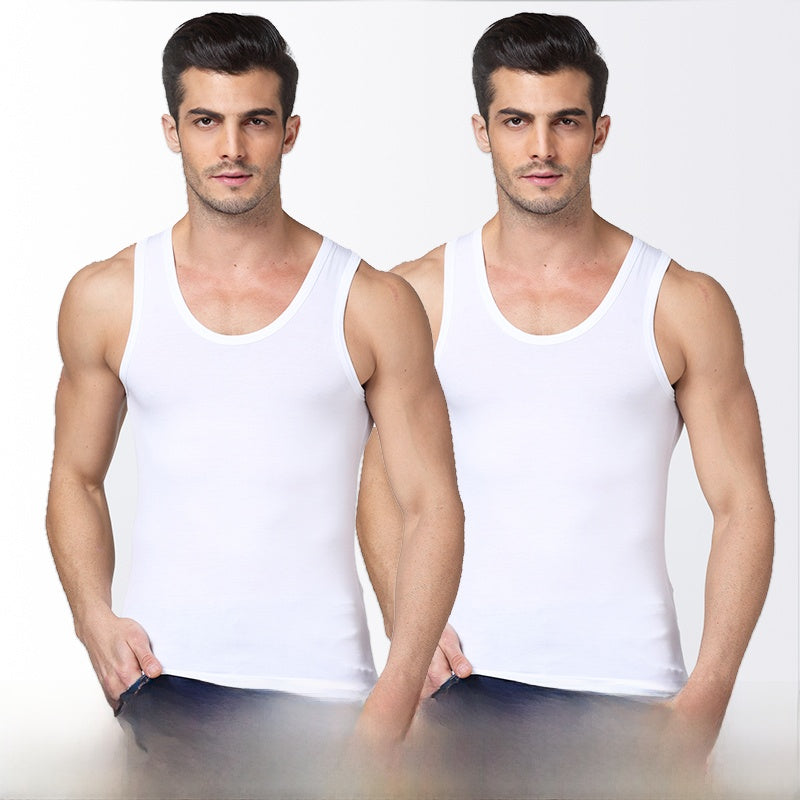 Mens Pure Cotton Fitness Tank Top