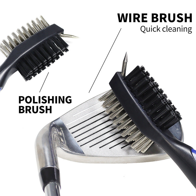 Double Sided Golf Club Cleaning Brush