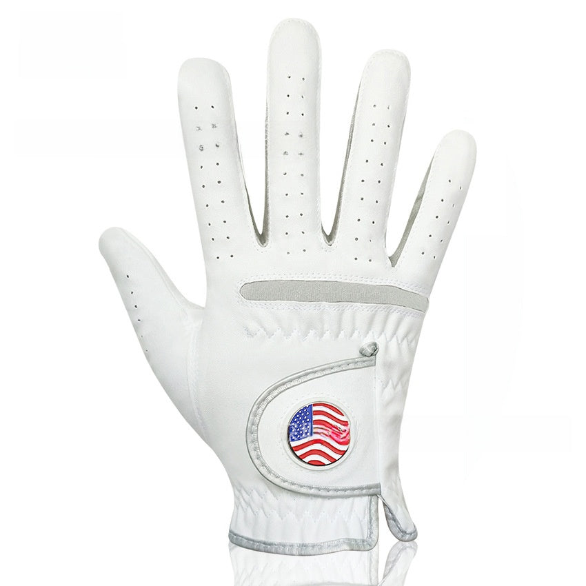 Microfiber Leather Golf Gloves