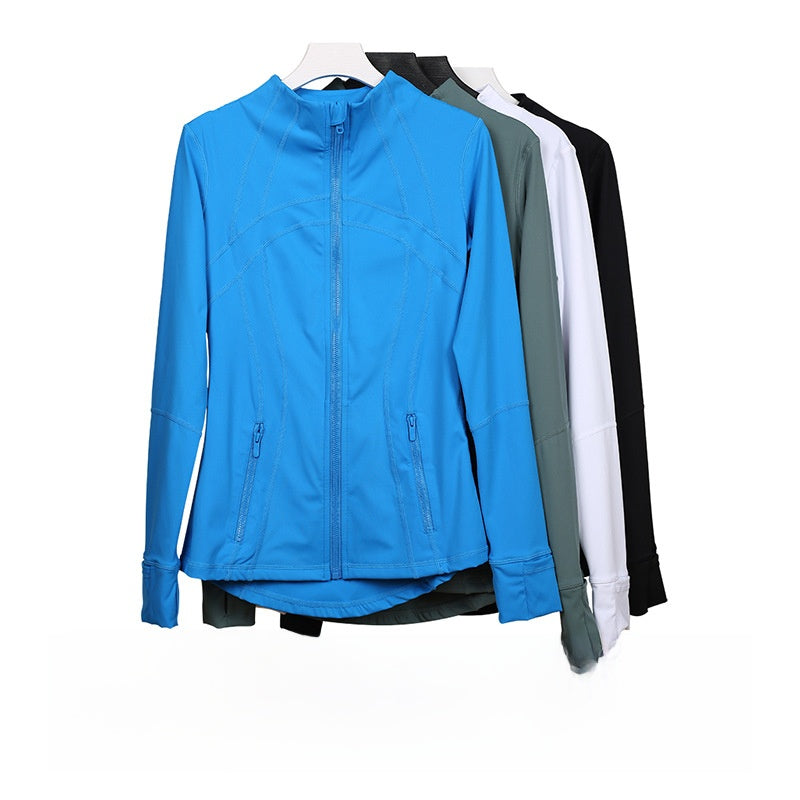 Womens Fitness Running Yoga Jacket