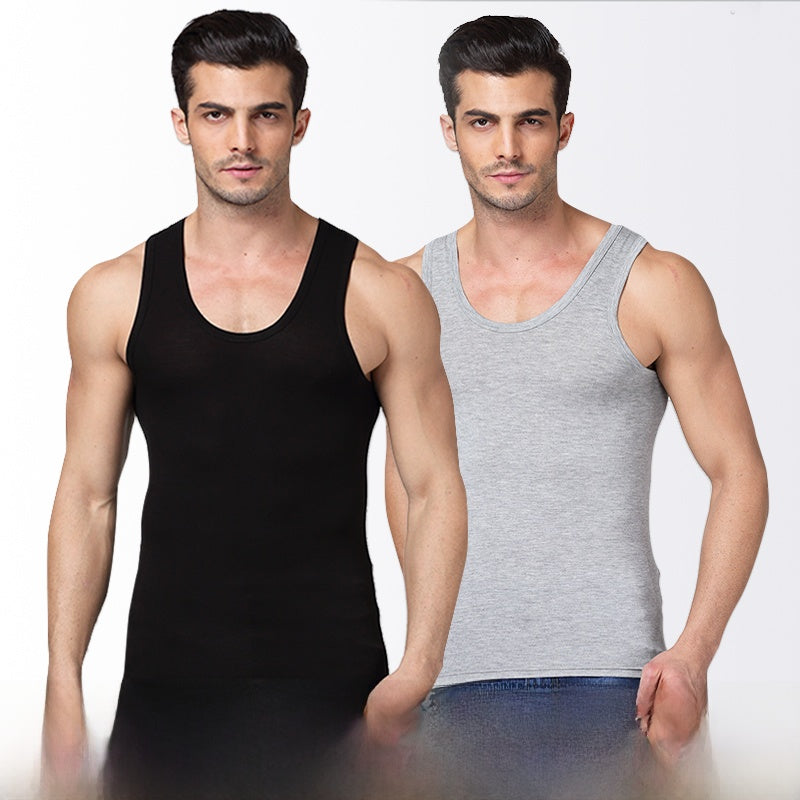 Mens Pure Cotton Fitness Tank Top