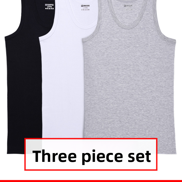 Mens Pure Cotton Fitness Tank Top