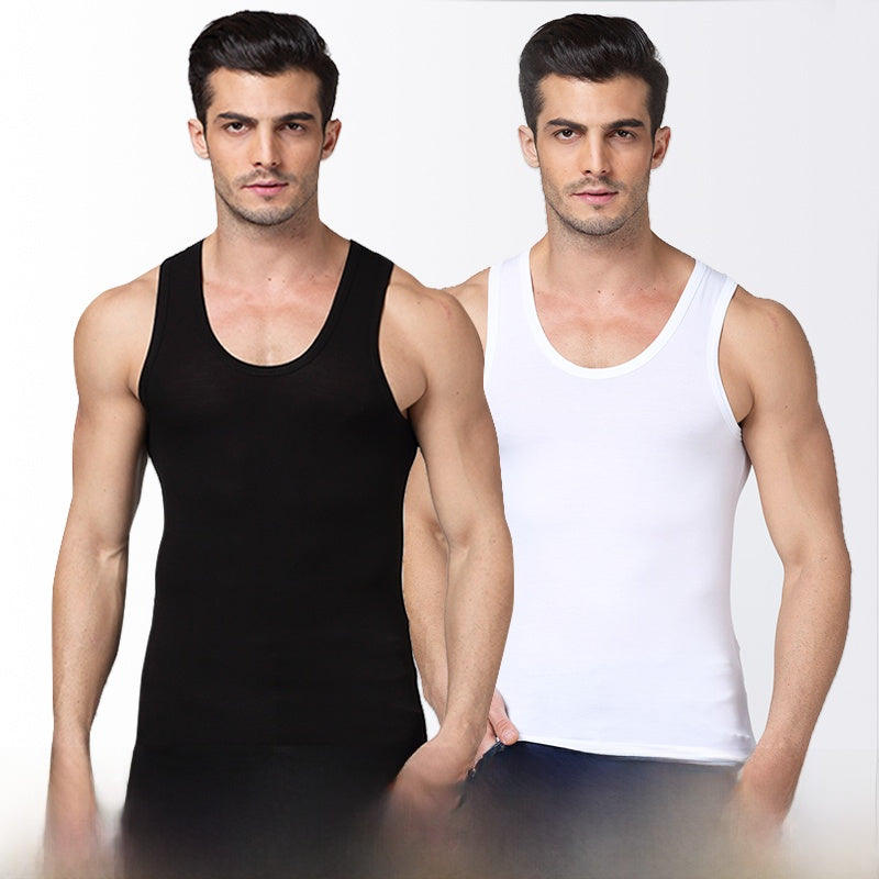 Mens Pure Cotton Fitness Tank Top