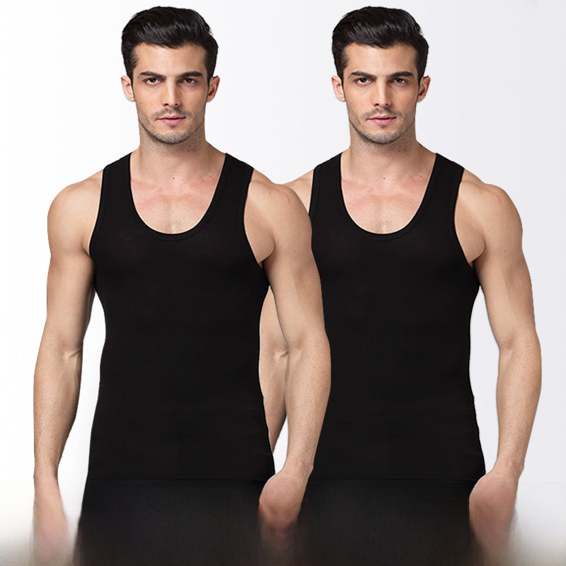 Mens Pure Cotton Fitness Tank Top