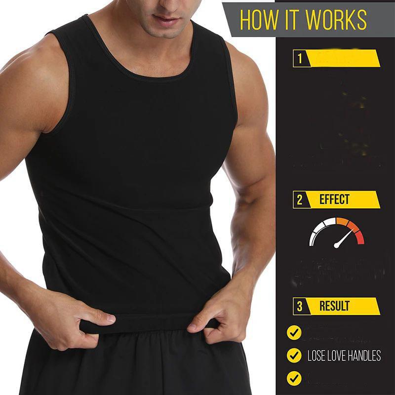 Men's Sauna Heat Trapping Pullover Vest