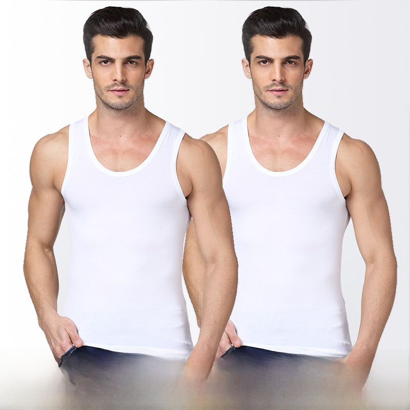 Mens Pure Cotton Fitness Tank Top