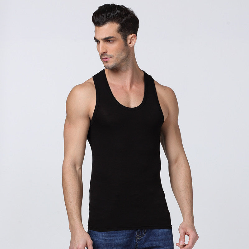 Mens Pure Cotton Fitness Tank Top