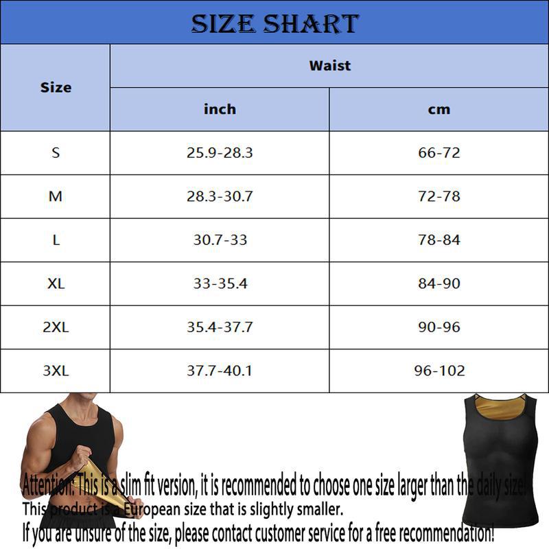 Men's Sauna Heat Trapping Pullover Vest