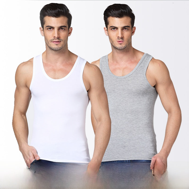 Mens Pure Cotton Fitness Tank Top