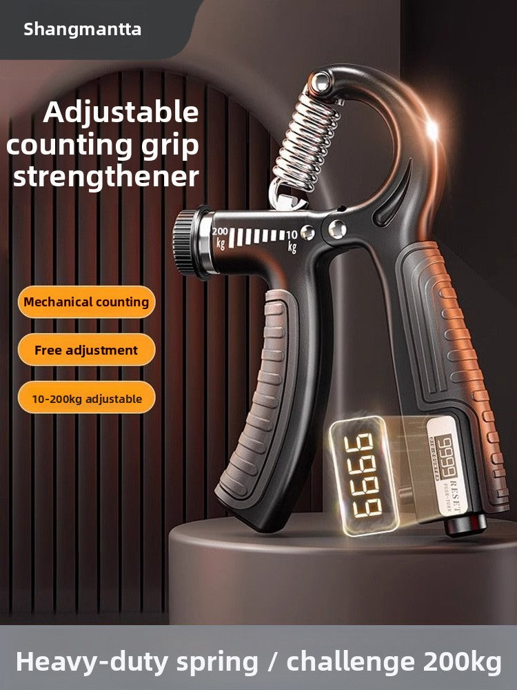 Adjustable Electronic Grip Strength Trainer with Counter
