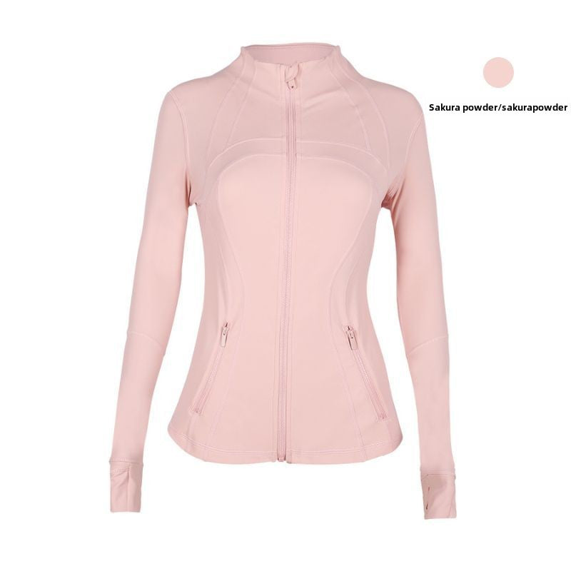 Womens Fitness Running Yoga Jacket