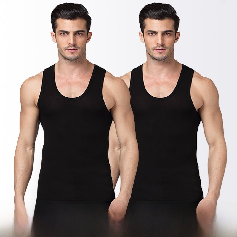 Mens Pure Cotton Fitness Tank Top