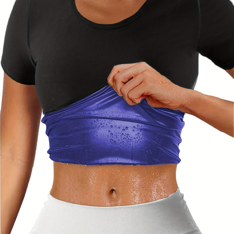 Women's Heat Capture Sauna Shirt for Workouts