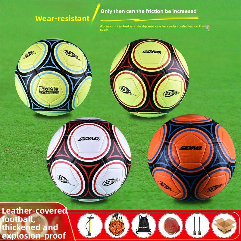 No 5 Machine Sewn Football for Youth Sports