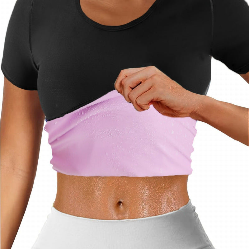 Women's Heat Capture Sauna Shirt for Workouts