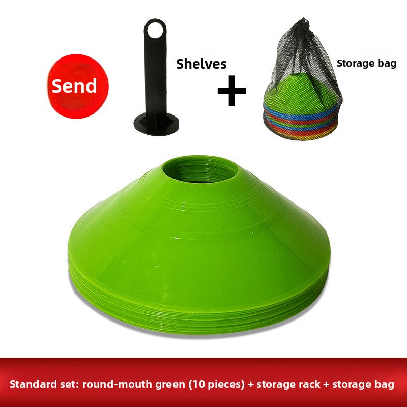 Sign Plate Obstacle Ball Holder Logo Sign Butterfly Pier Pad Pile Roadblock Football Training Equipment Digital Sign Plate